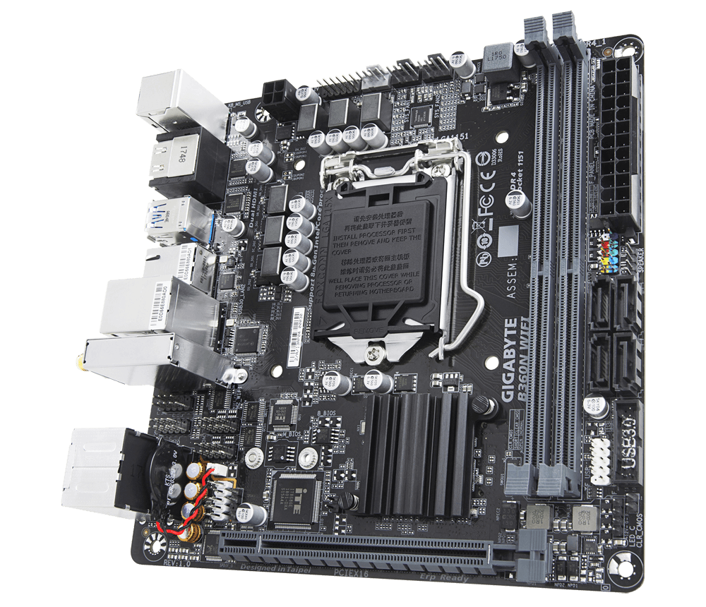 Buy Gigabyte B360N WIFI Intel B360 Ultra Durable Motherboard from Vmart in Pakistan
