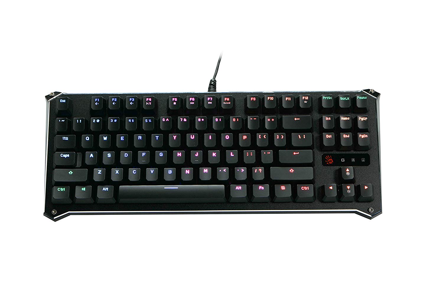 Buy Bloody B930A Ergonomic TenKeyLess Light Strike Optical Gaming Keyboard from Vmart in Pakistan