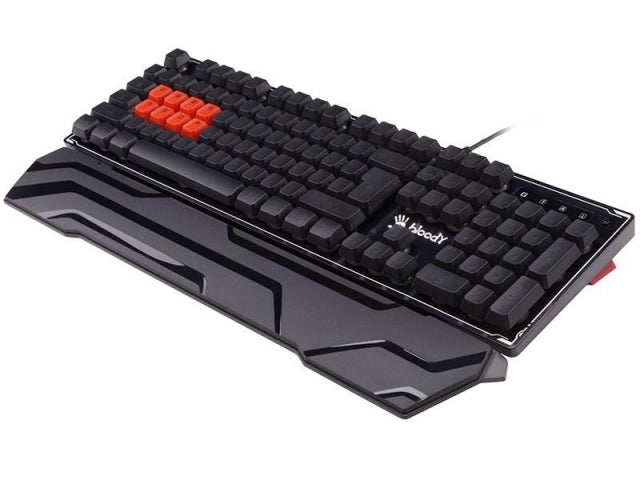 Buy A4Tech Bloody B3370R 8 Light Strike Mechanical Gaming Keyboard - Black from Vmart in Pakistan