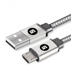 Buy Space Micro-USB to USB 100cm 2.4A Cable from Vmart in Pakistan