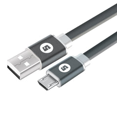 Buy Space Micro-USB to USB 200cm Noodle Cable - Black from Vmart in Pakistan