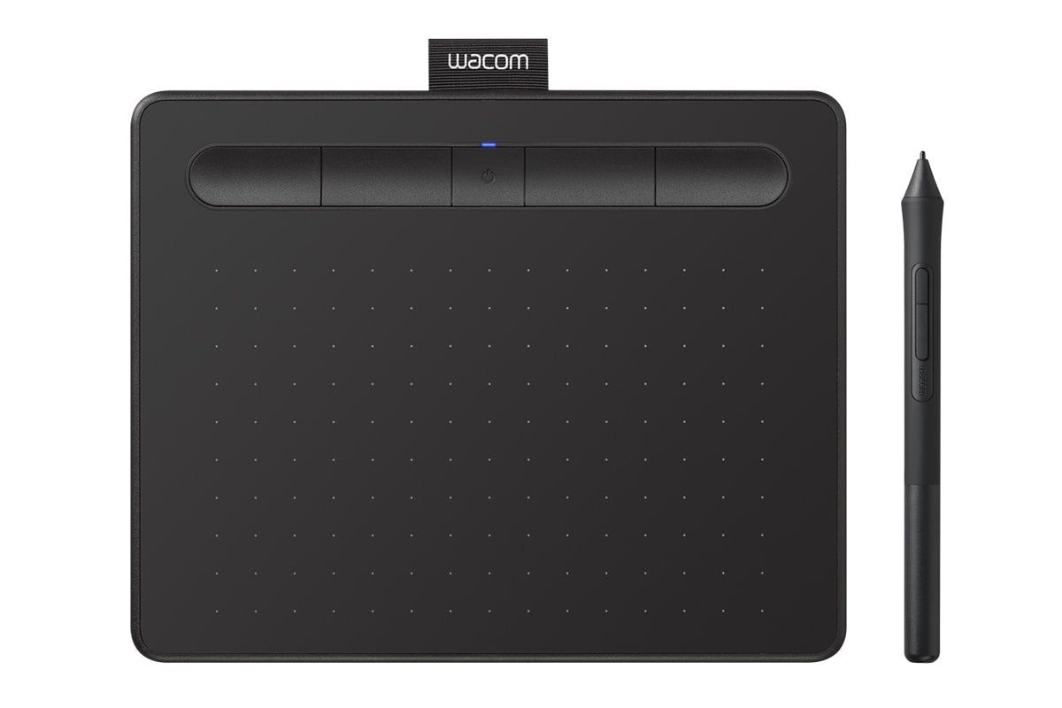 Buy Wacom Intuos Small CTL4100WL/K0-CX Bluetooth Pen Tablet - Black from Vmart in Pakistan