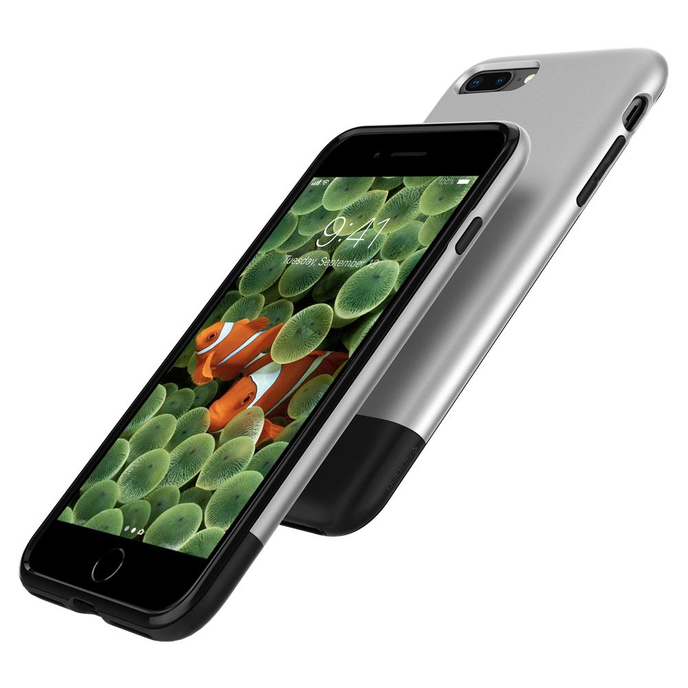 Buy Spigen Apple iPhone 7 Plus & 8 Plus Case Classic One - Aluminum Gray from Vmart in Pakistan