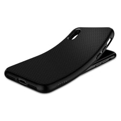 Buy Spigen iPhone X Case Liquid Air - Matte Black from Vmart in Pakistan