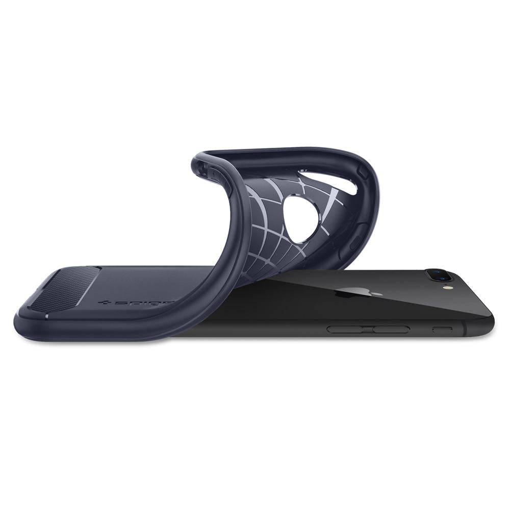 Buy Spigen Apple iPhone 7 Plus & 8 Plus Case Rugged Armor - Midnight Blue from Vmart in Pakistan