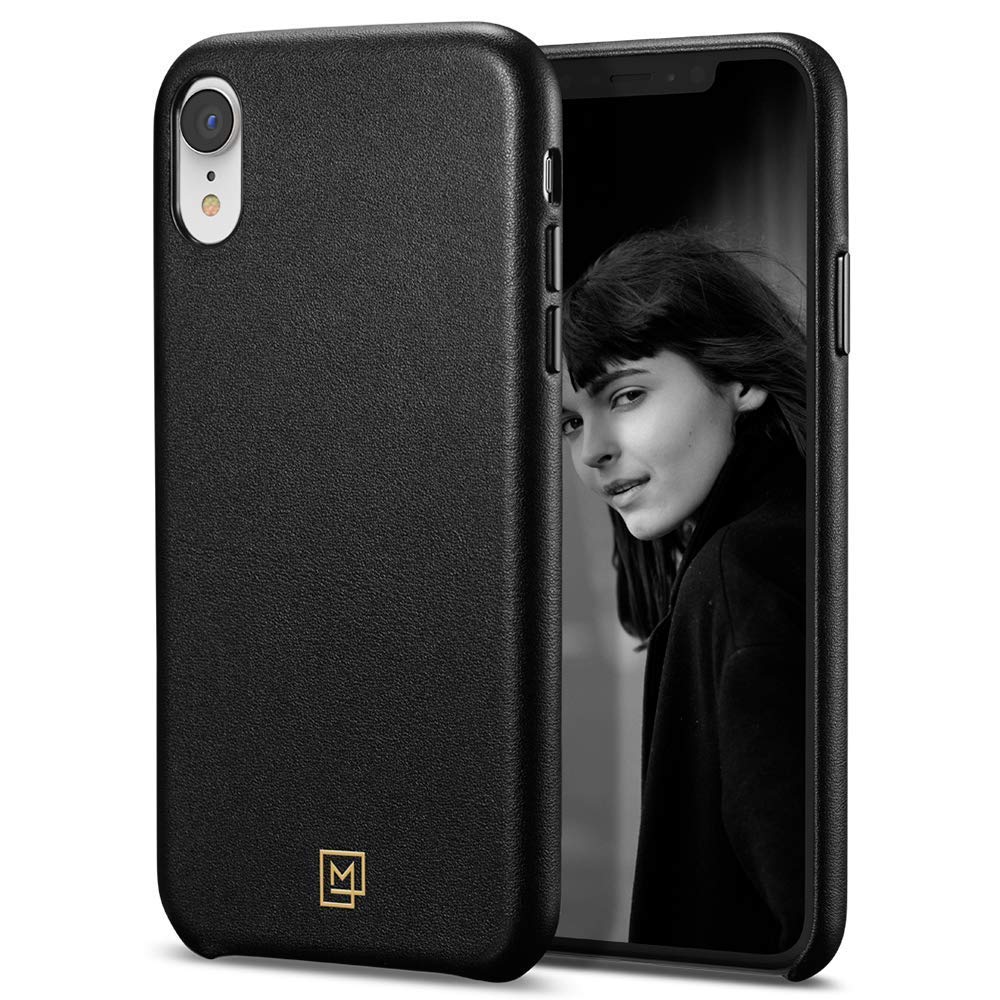 Buy Spigen iPhone XR Case La Manon câlin Leather Case - Chic Black from Vmart in Pakistan