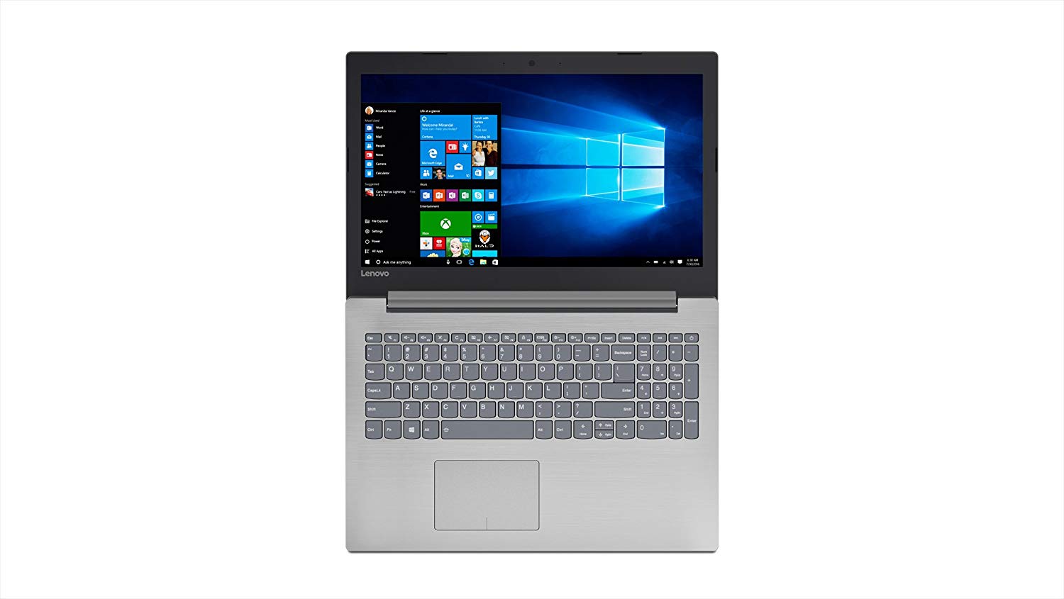 Buy Lenovo Ideapad 320 Ci5-8550U 4GB DDR4 1TB 15.6 FHD LED 2GB NVIDIA MX150 GRAPHIC DOS - Black from Vmart in Pakistan