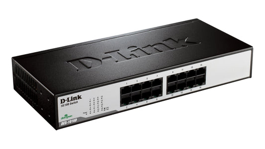 Buy D-Link DES-1016D 16-Port Fast Ethernet Unmanaged Desktop Switch from Vmart in Pakistan