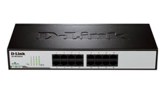 Buy D-Link DES-1016D 16-Port Fast Ethernet Unmanaged Desktop Switch from Vmart in Pakistan