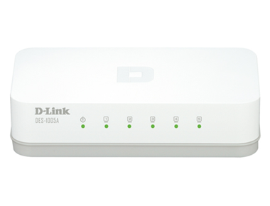 Buy D-Link DES-1005A 5-Port 10/100BASE-T Unmanaged Switch from Vmart in Pakistan