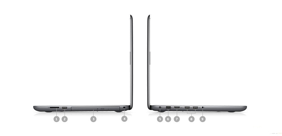 Buy Dell Inspiron 15-5567 (i3-7100U, 4gb, 1tb,ubuntu) - Grey from Vmart in Pakistan