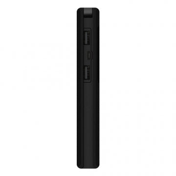 Buy Space ECLIPSE 12000MAH Power Bank EC-016 - Black from Vmart in Pakistan
