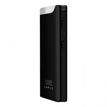 Buy Space ECLIPSE 12000MAH Power Bank EC-016 - Black from Vmart in Pakistan