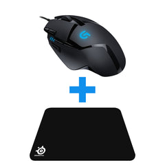 Buy Gaming Bundle (Logitech G402 Mouse + SteelSeries Qck Mouse Mat) from Vmart in Pakistan