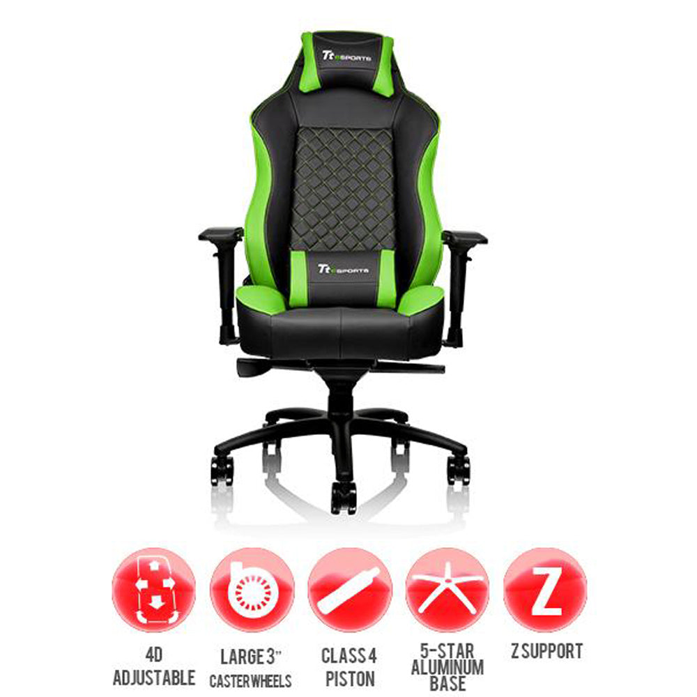 Buy Thermaltake GT Comfort Gaming Chair - Green from Vmart in Pakistan
