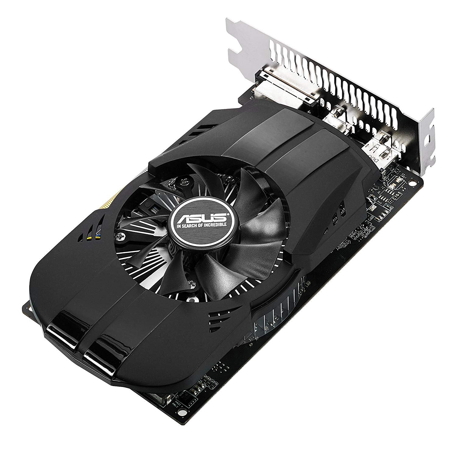 Buy ASUS PH-GTX1050TI-4G Phoenix GeForce GTX 1050Ti 4GB GDDR5 Graphic Card from Vmart in Pakistan