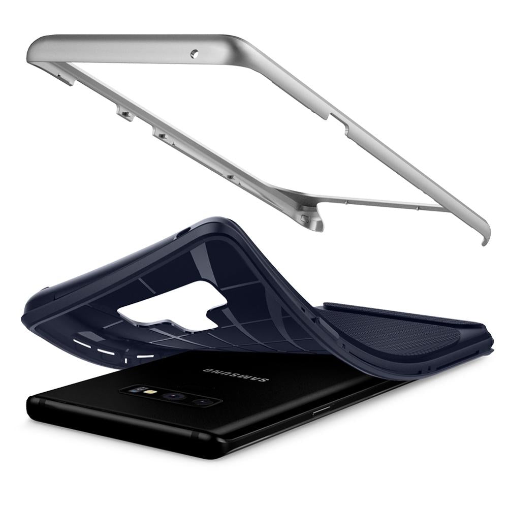 Buy Spigen Samsung Galaxy Note 9 Case Neo Hybrid - Arctic Silver from Vmart in Pakistan