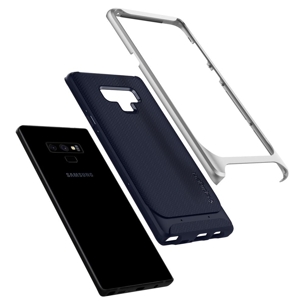 Buy Spigen Samsung Galaxy Note 9 Case Neo Hybrid - Arctic Silver from Vmart in Pakistan