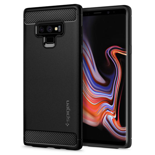 Buy Spigen Samsung Galaxy Note 9 Case Rugged Armor - Matte Black from Vmart in Pakistan