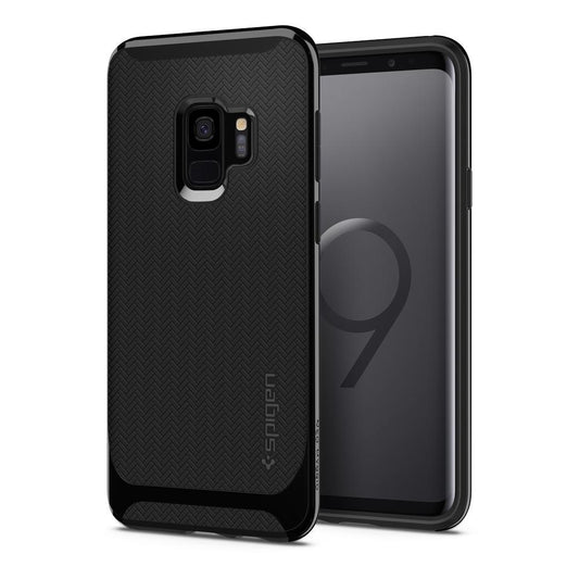 Buy Spigen Samsung Galaxy S9 Case Neo Hybrid - Shiny Black from Vmart in Pakistan