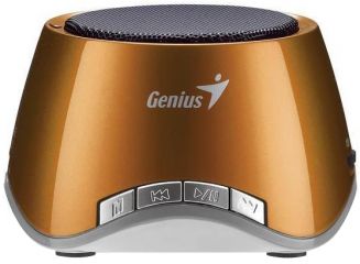 Buy Genius SP-I320 Portable Music Player with Speaker (Bronze) from Vmart in Pakistan