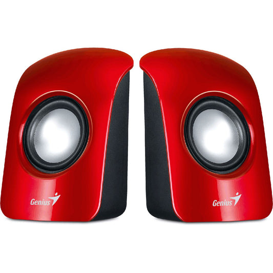 Buy Genius SP-U115 Stereo USB Powered Speakers (Red) from Vmart in Pakistan