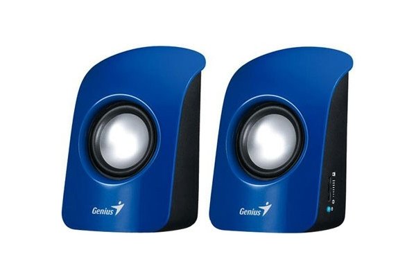 Buy Genius SP-U115 Stereo USB Powered Speakers (Blue) from Vmart in Pakistan
