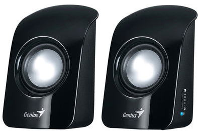 Buy Genius SP-U115 Stereo USB Powered Speakers (Black) from Vmart in Pakistan
