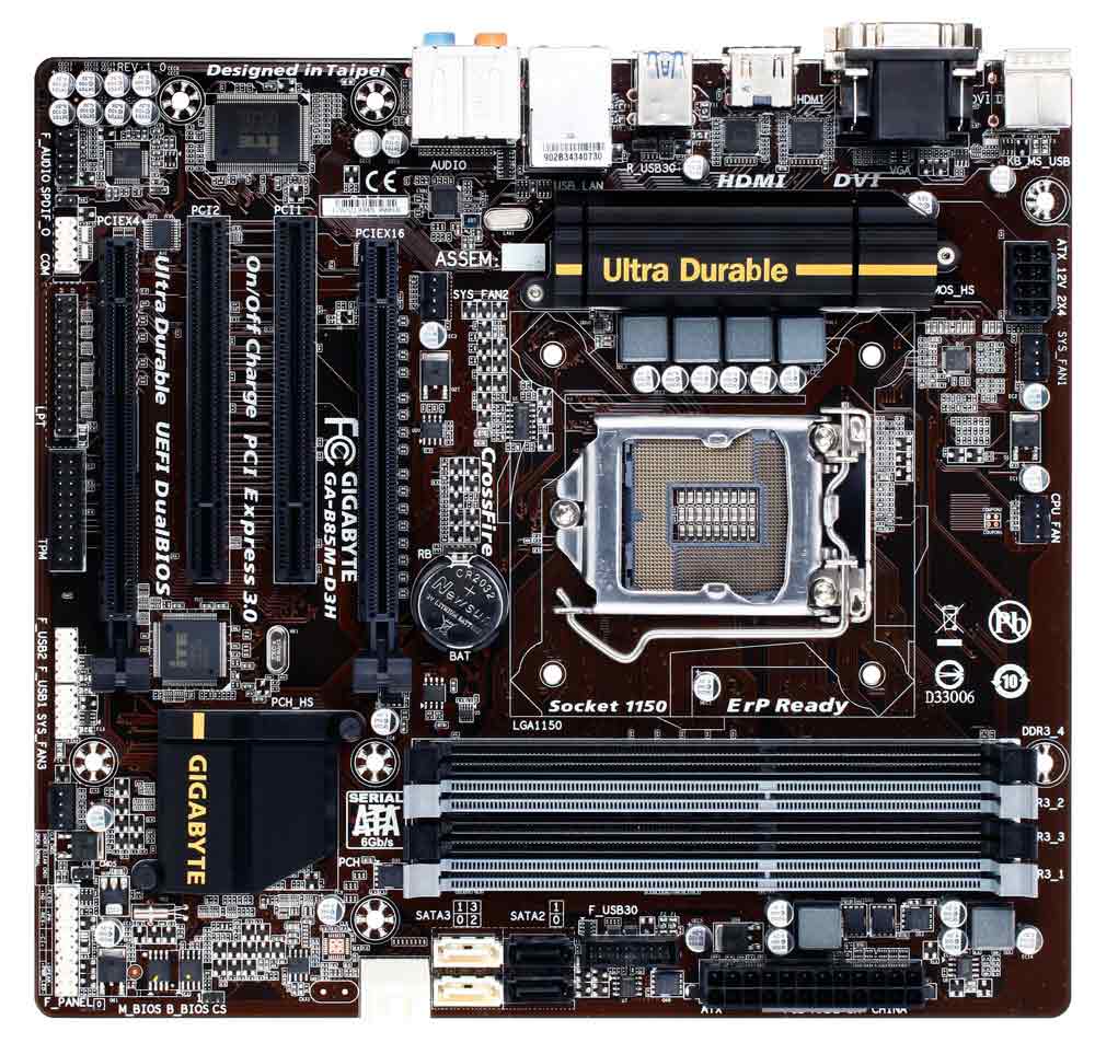 Buy Gigabyte GA-B85M-D3H from Vmart in Pakistan