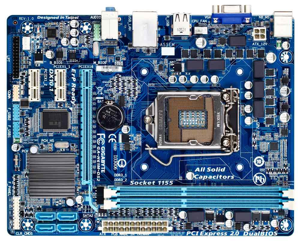 Buy Gigabyte GA-H61M-DS2 from Vmart in Pakistan