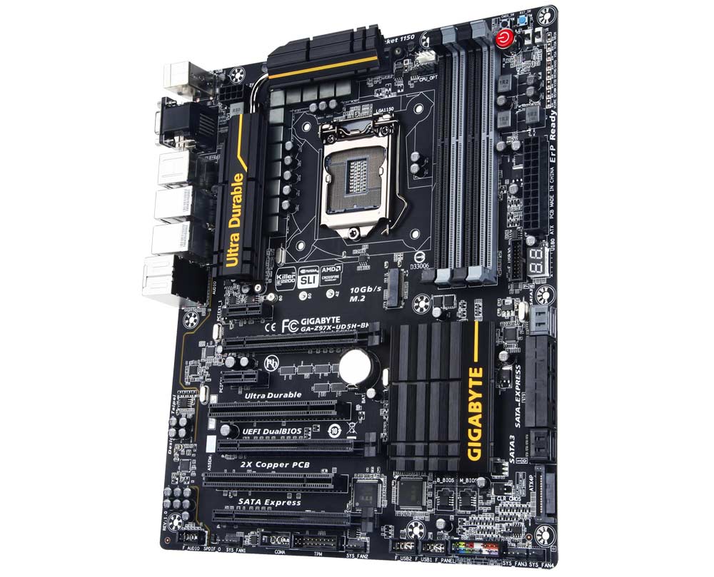 Buy Gigabyte GA-Z97X-UD5H-BK Motherboad from Vmart in Pakistan