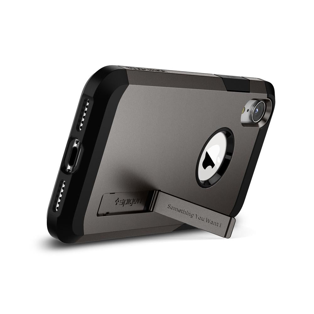 Buy Spigen iPhone XR Case Tough Armor - Gunmetal from Vmart in Pakistan