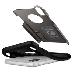 Buy Spigen iPhone XR Case Tough Armor - Gunmetal from Vmart in Pakistan