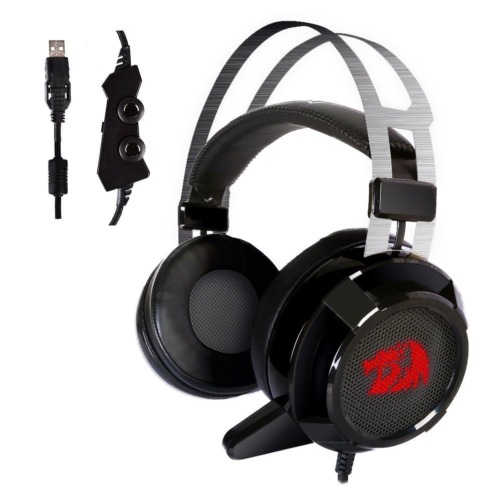 Buy Redragon H301 SIREN 2 7.1 Channel Surround Stereo Gaming Headset (USB) from Vmart in Pakistan