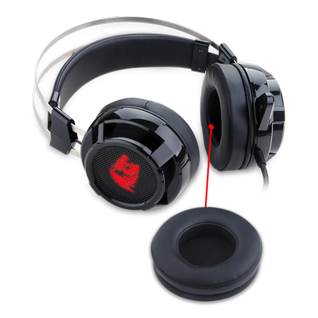 Buy Redragon H301 SIREN 2 7.1 Channel Surround Stereo Gaming Headset (USB) from Vmart in Pakistan