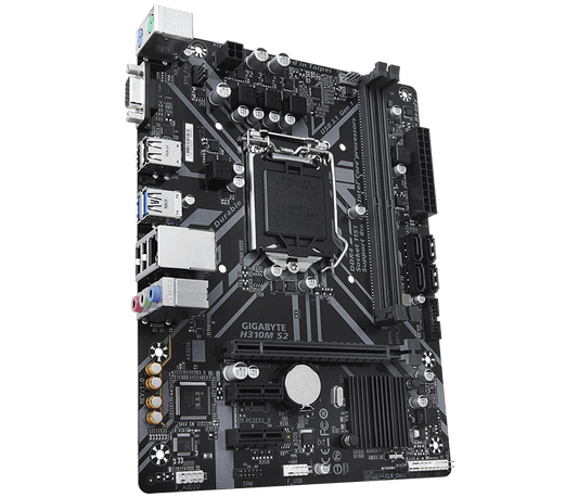 Buy Gigabyte H310M S2 Intel H310 Ultra Durable Motherboard from Vmart in Pakistan