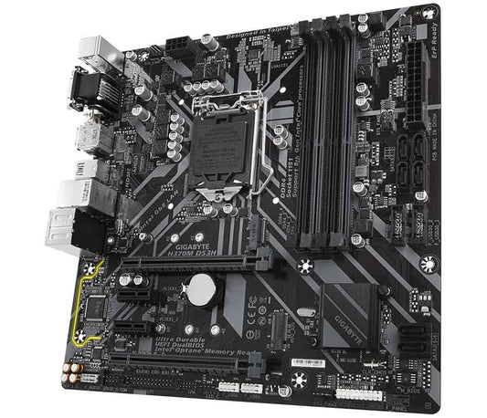 Buy Gigabyte H370M DS3H Intel H370 Ultra Durable Motherboard from Vmart in Pakistan