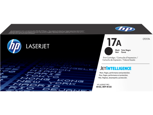 Buy HP CF217A 17A Black Original LaserJet Toner Cartridge from Vmart in Pakistan