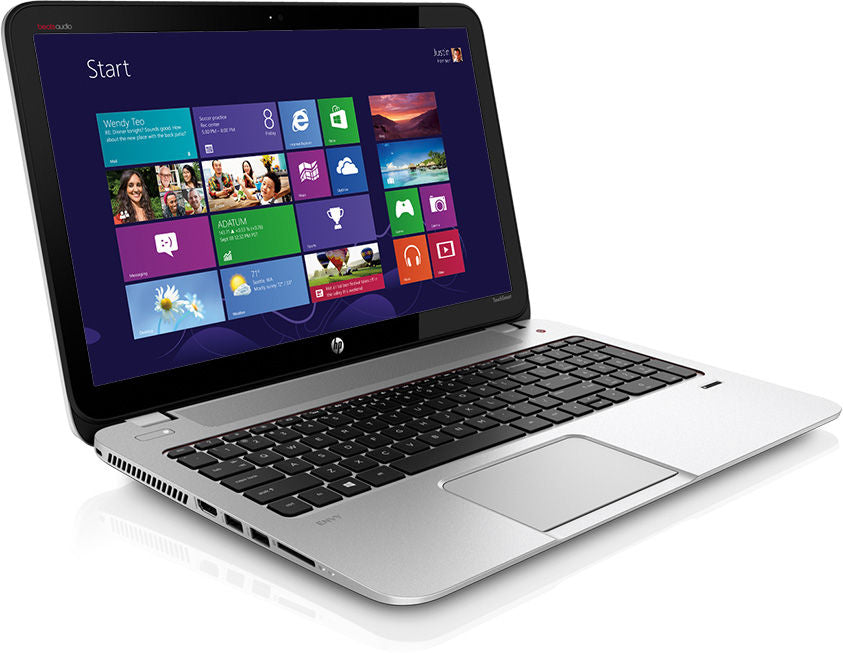 Buy HP Envy 15-AE023TX (i7-5500U, 4gb, 1tb, 4gb gc, win8.1, touch, local) - Natural Silver from Vmart in Pakistan