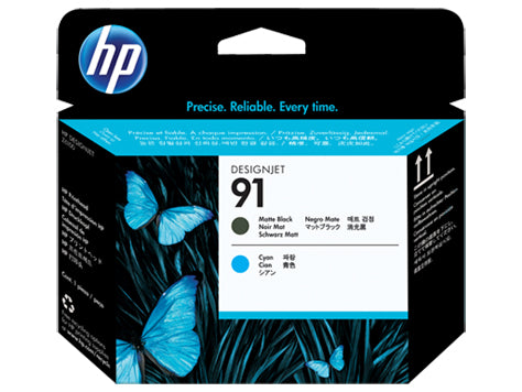 Buy HP Ink C9460A #91 Matte black and cyan DesignJet Printhead from Vmart in Pakistan