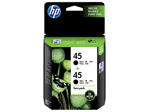Buy HP Ink CC625AA 45 Twin Pack Black from Vmart in Pakistan