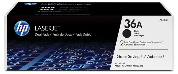 Buy HP Toner CB436AD 36AD 2 Pack Black from Vmart in Pakistan