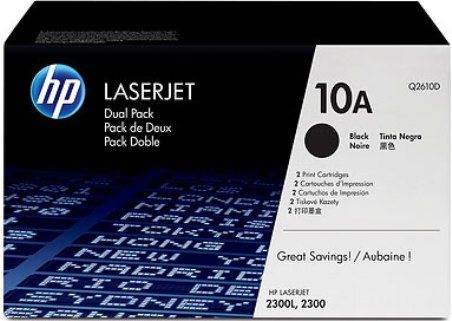 Buy HP Toner Q2610D 10A Twin Pack Black from Vmart in Pakistan