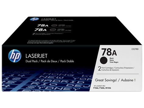 Buy HP Toner CE278AD 78A Black (Dual Pack) from Vmart in Pakistan