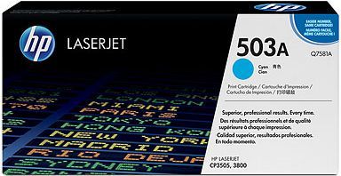 Buy HP Toner Q7581A 503A Cyan from Vmart in Pakistan