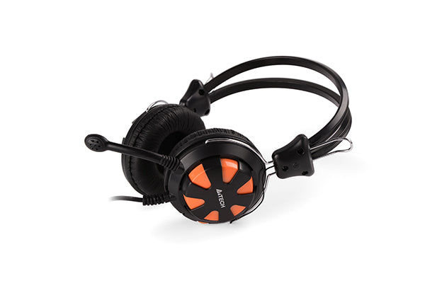 Buy A4Tech ComfortFit Stereo Headset HS-28 - Orange/Black from Vmart in Pakistan