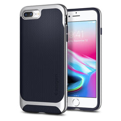 Buy Spigen iPhone 8 Plus Case Neo Hybrid Herringbone - Satin Silver from Vmart in Pakistan
