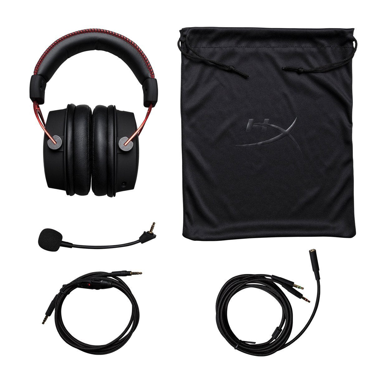 Buy HyperX Cloud Alpha Gaming Headset for PC/PS4/Xbox One/Nintendo Switch - Red from Vmart in Pakistan
