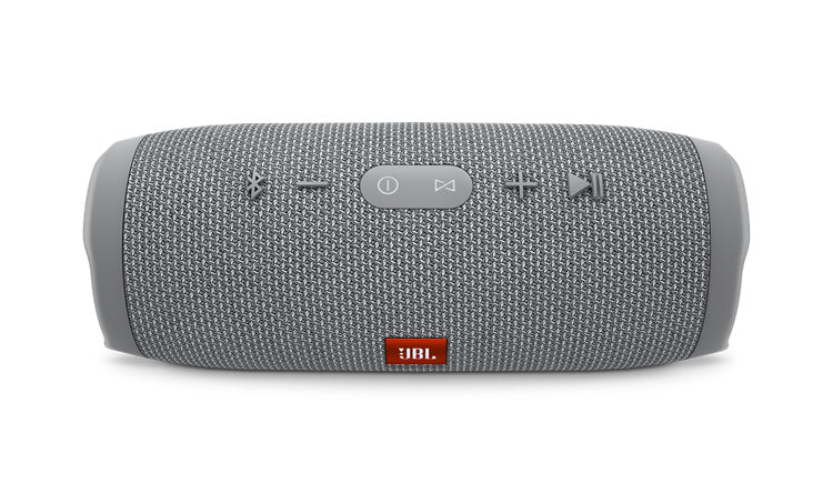 Buy JBL Charge 3 Waterproof Portable Bluetooth Speaker (Grey) from Vmart in Pakistan
