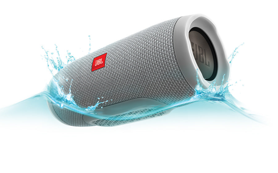 Buy JBL Charge 3 Waterproof Portable Bluetooth Speaker (Grey) from Vmart in Pakistan